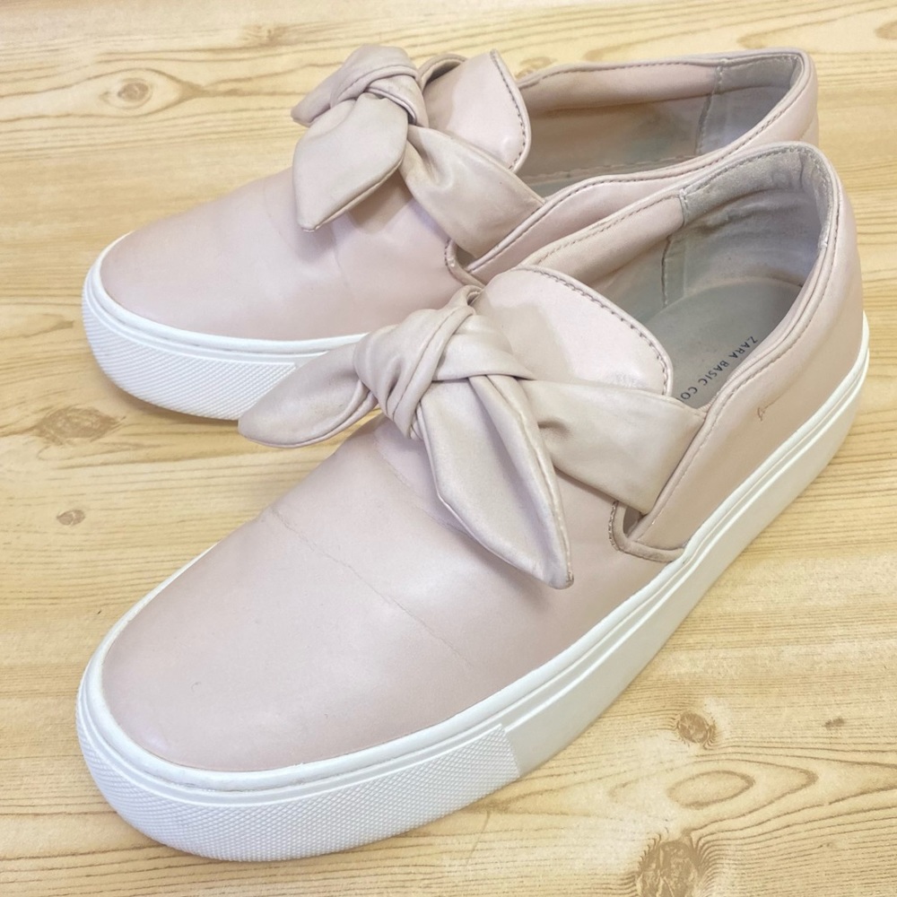Zara Basic Collection Nude Slip On Women's Sneakers Shoes 6 / 36
